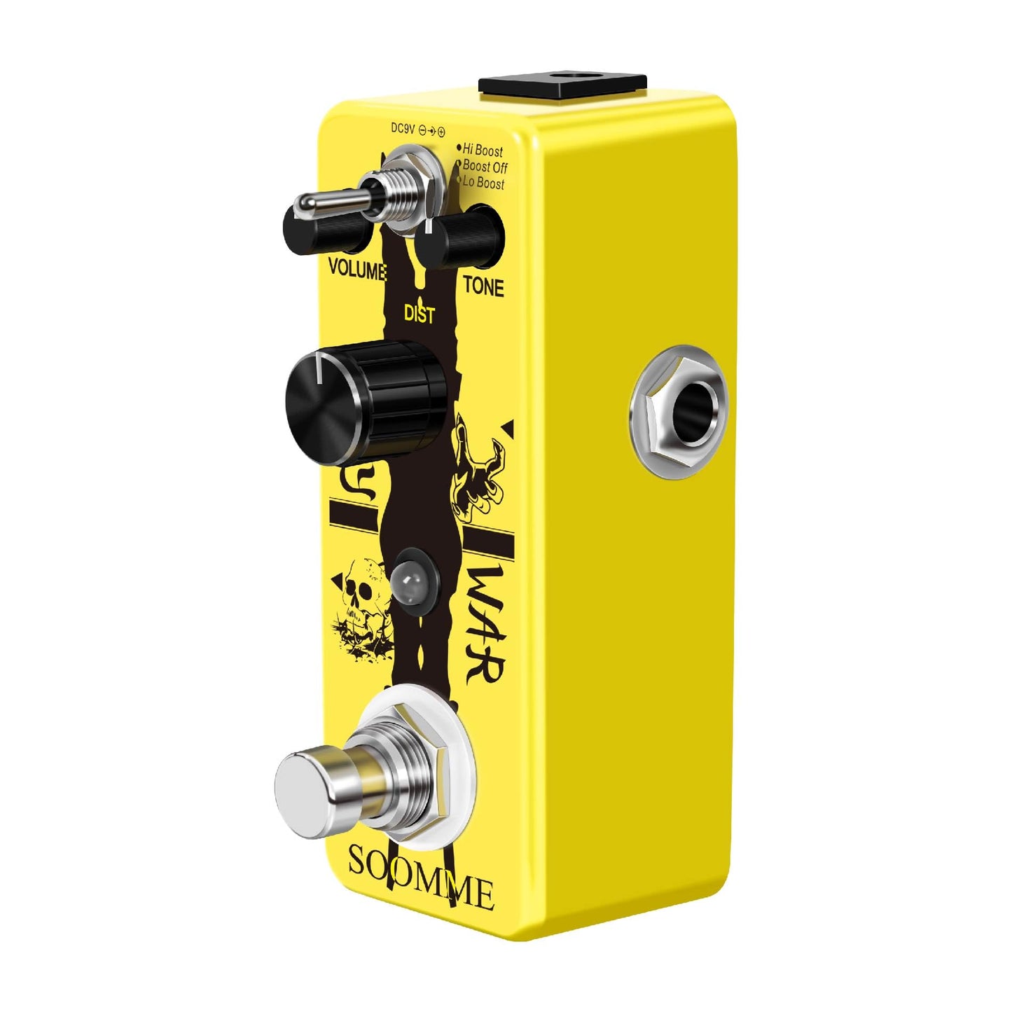 Pedal de Guitarra SOOMME Heavy Metal Mini Atom Efecto Único True Bypass