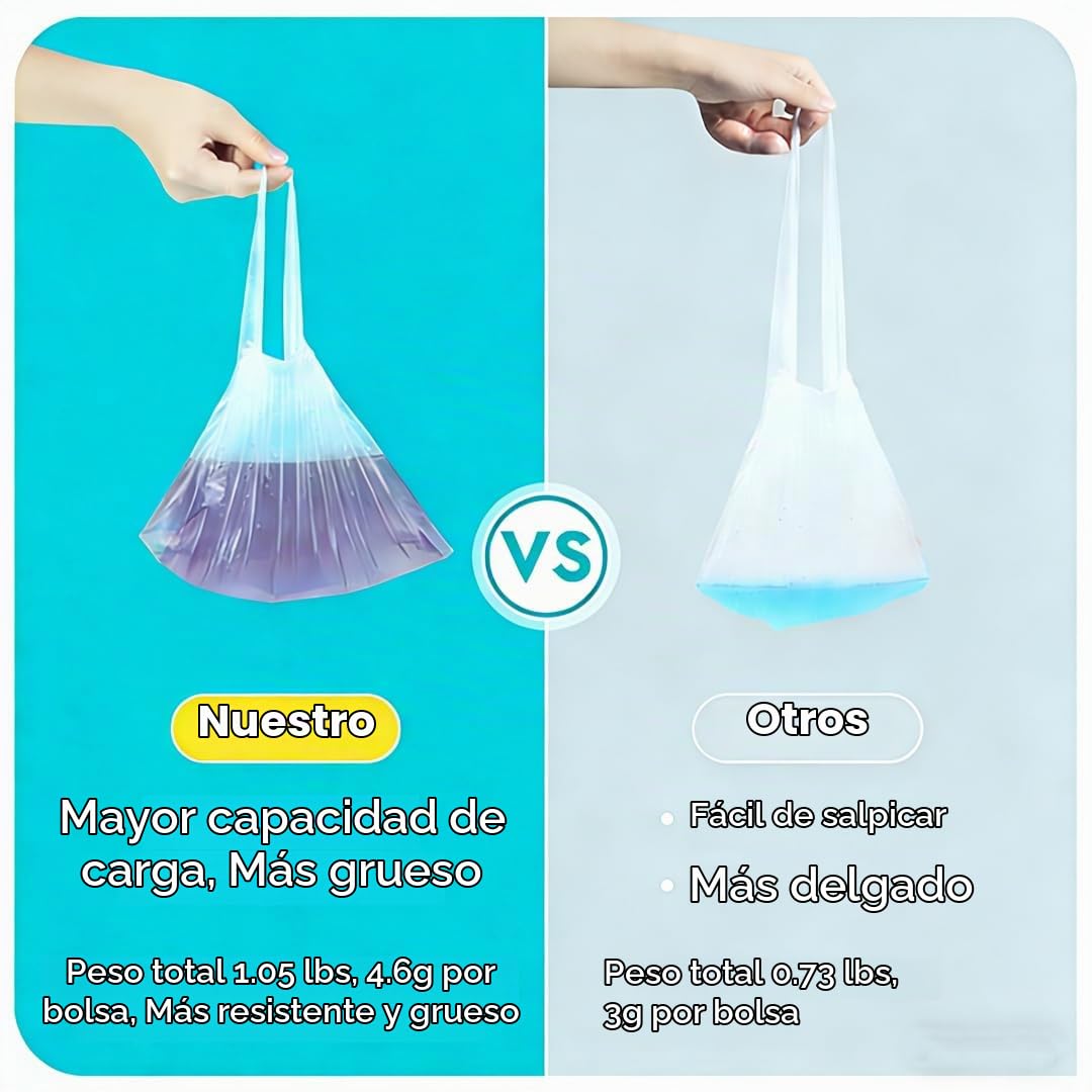 Paquete de 100 forros universales portátiles para sillas de orinal con cordón de entrenamiento, bolsas de limpieza para niños, niños, adultos, mascotas al aire libre (42 x 24 cm)