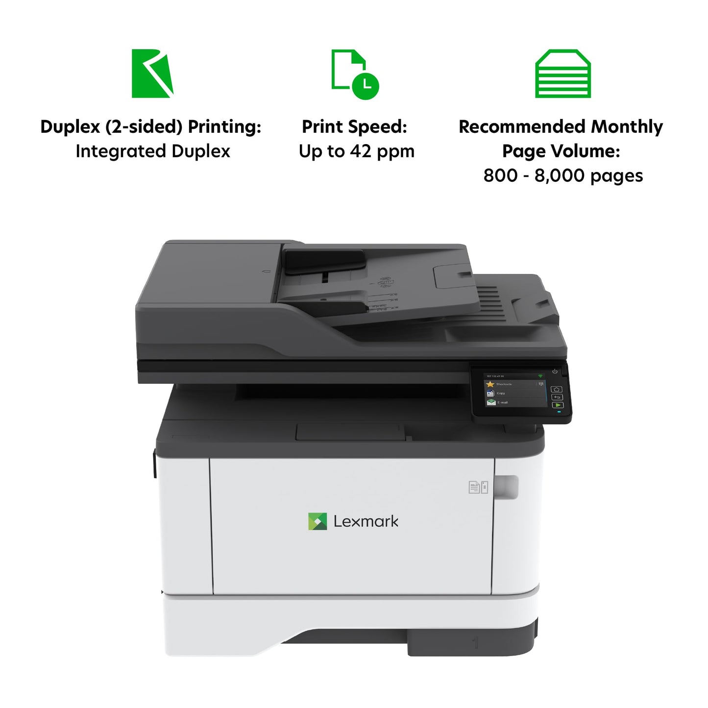 Lexmark MX431adn Impresora multifunción láser - Monocromo