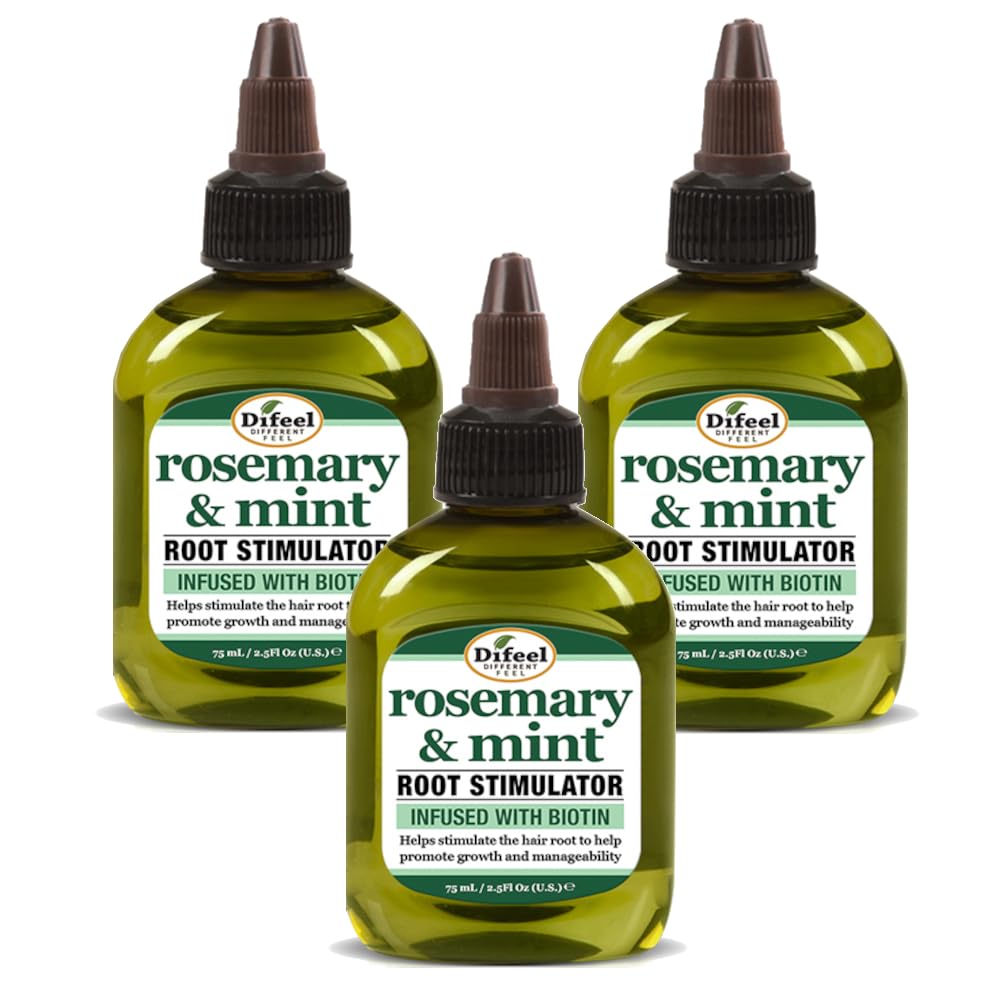 Tratamiento del Cuero Cabelludo Difeel Romero Menta Crecimiento del Cabello 2.5 oz