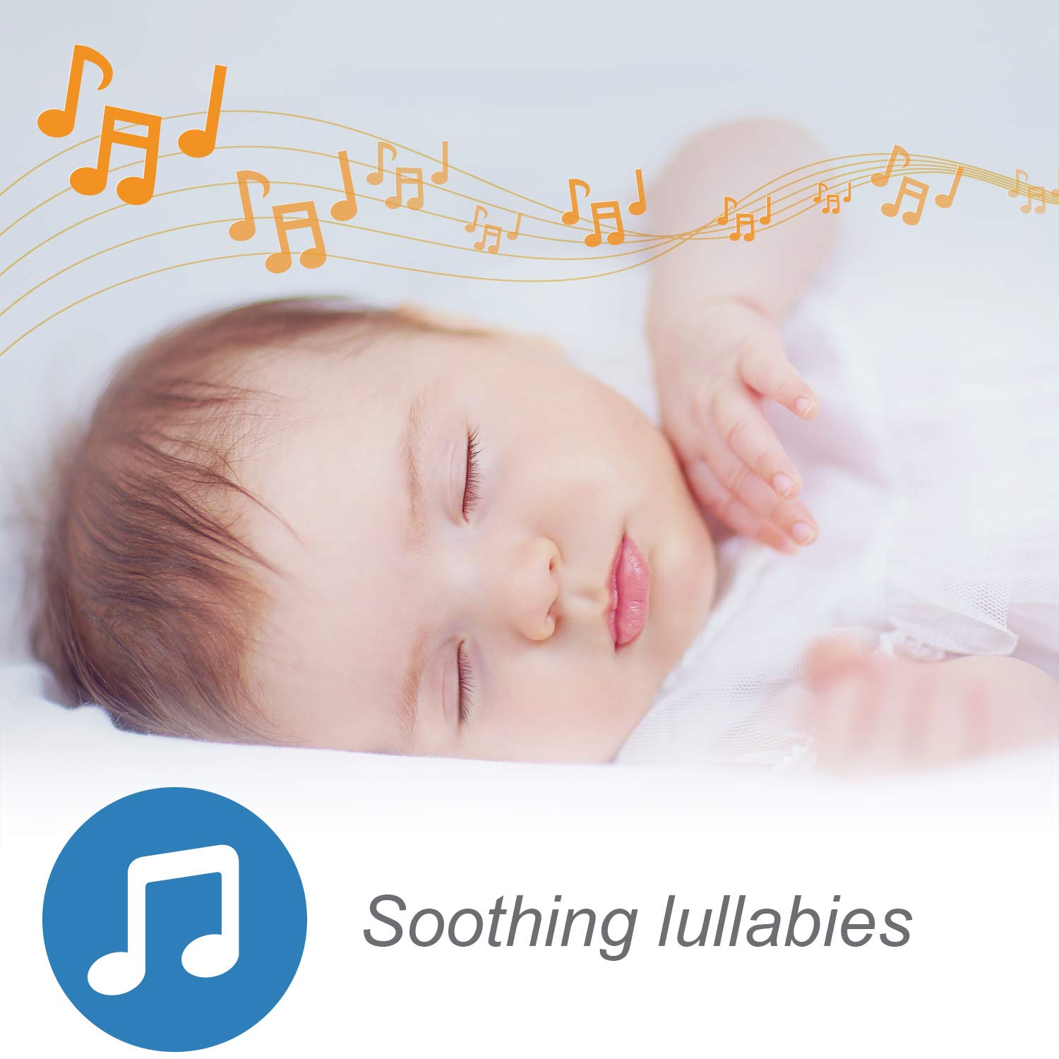 Monitor de Bebé VTech Blanco Paquete de 1