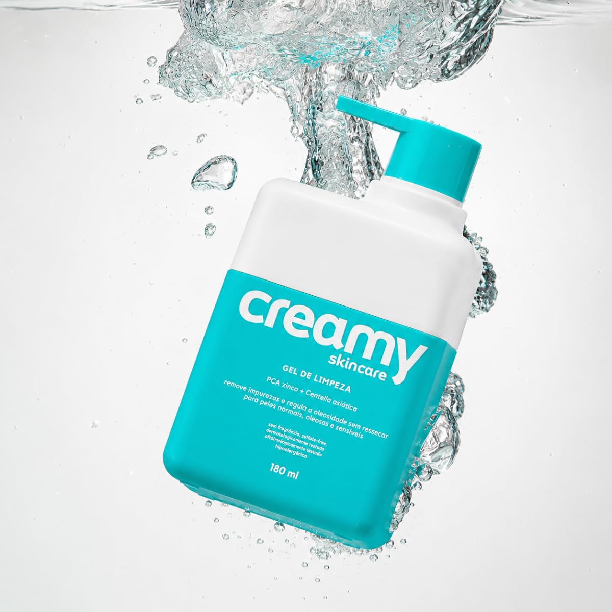 C CREAMY SKINCARE Gel Limpiador Cremoso Y Suave Con Control De Grasa | Limpieza Eficaz Para Una Piel Equilibrada | Hidratación Suave | Fórmula Sin Sulfatos