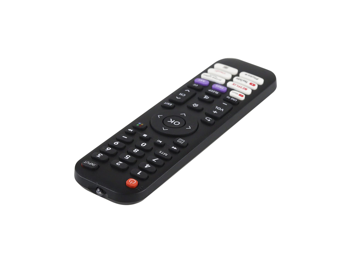 CONTROL EXPERT Control Compatible con Hisense Modelo En2d30h 50H6G Smart TV Netflix Youtube Music Prime Video Pluto