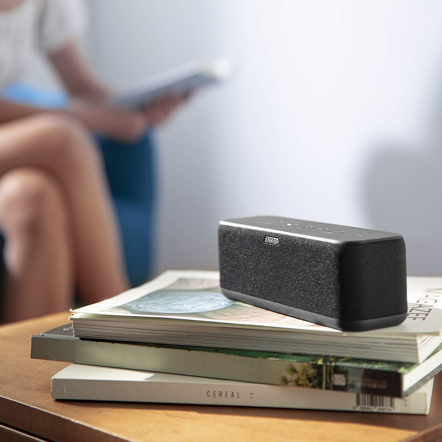 Soundcore by Anker Boost Bocinas Portátiles Bluetooth con Sonido Equilibrado y Graves, 12h de Reproducción, USB-C, IPX7, Impermeable, Ecualizador Personalizable y Emparejamiento Estéreo