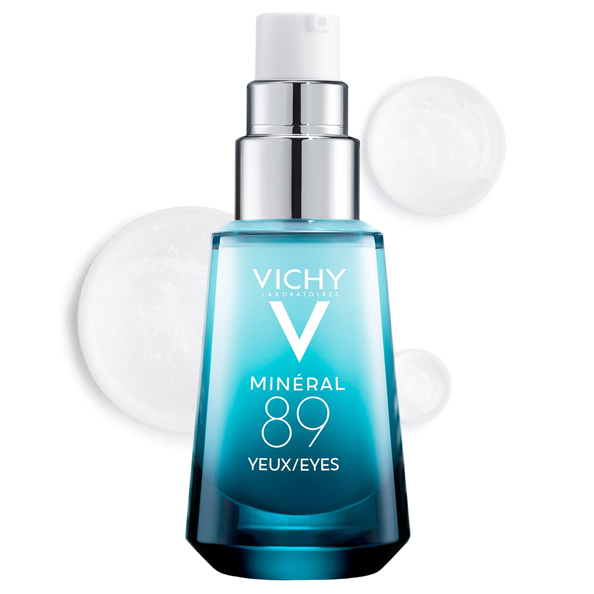 Vichy Mineral 89 probiotic fractions: serum regenerador & reparador para piel estresada + Minéral 89 Contorno de Ojos - Gel con Ácido hialurónico y Cafeína pura