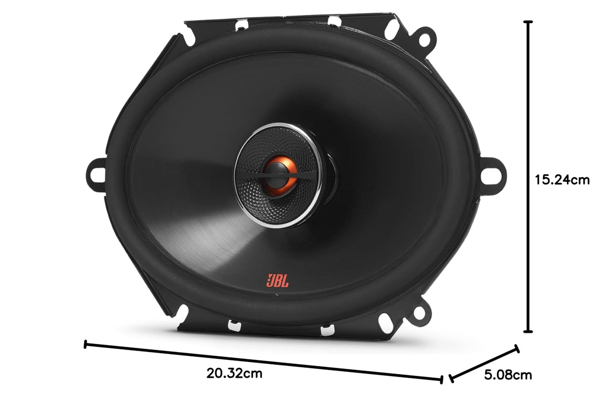 Parlantes Coaxiales JBL 6x8 Potencia Máxima 180 W Vatios RMS 60 Sin Rejillas Paquete