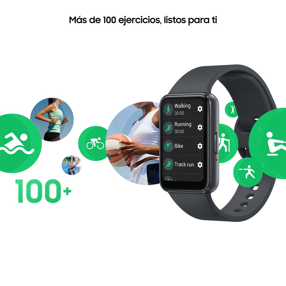 Pulsera Inteligente Samsung Galaxy Fit3 Grafito