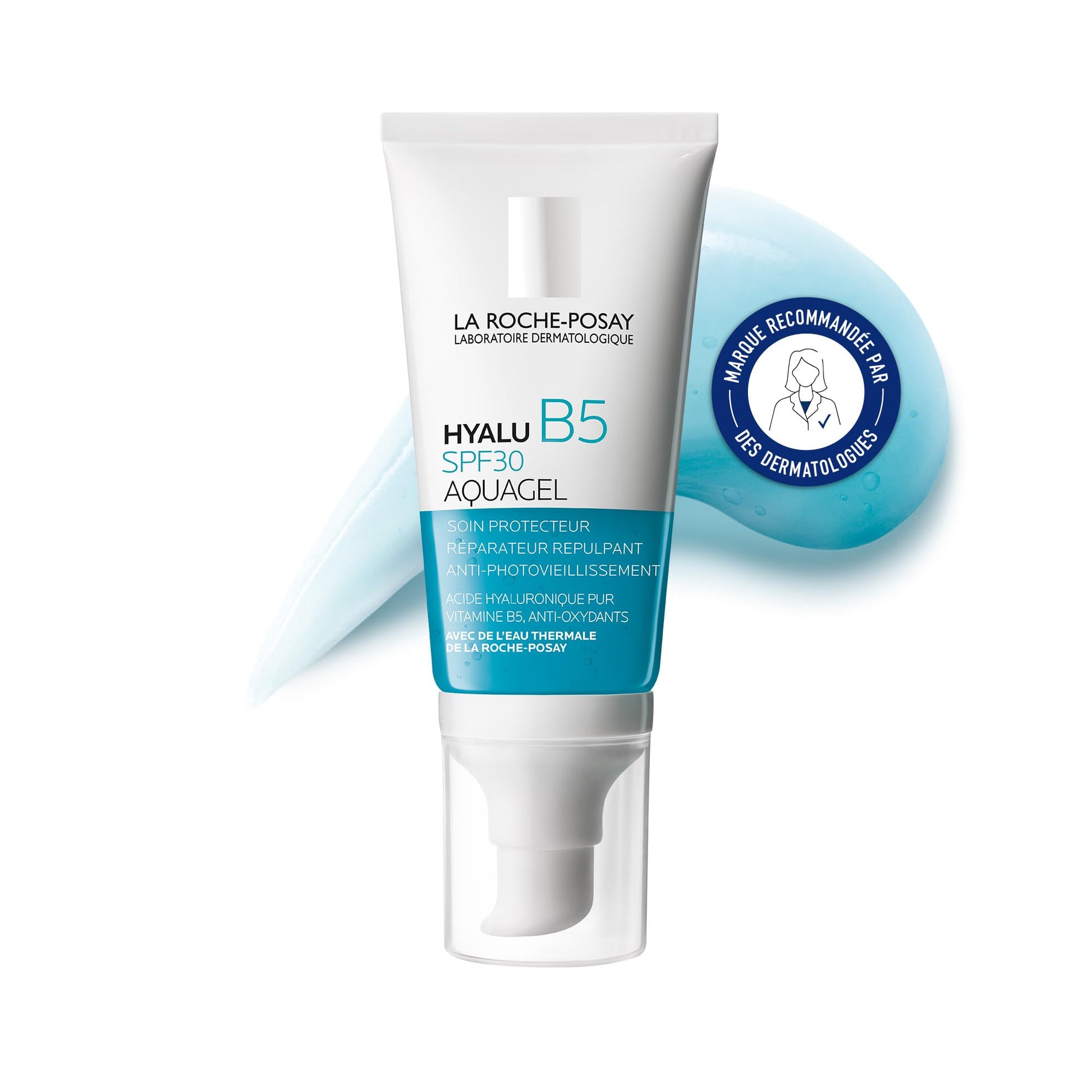 Gel Fresco Hidratante La Roche Posay Hyalu B5 Aquagel FPS30 Antiarrugas Hidratante 50ml