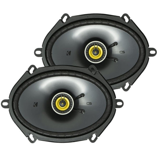 Altavoces Coaxiales Estéreo de Audio para Coche Kicker 46CSC684 6x8 5x7 Full Range