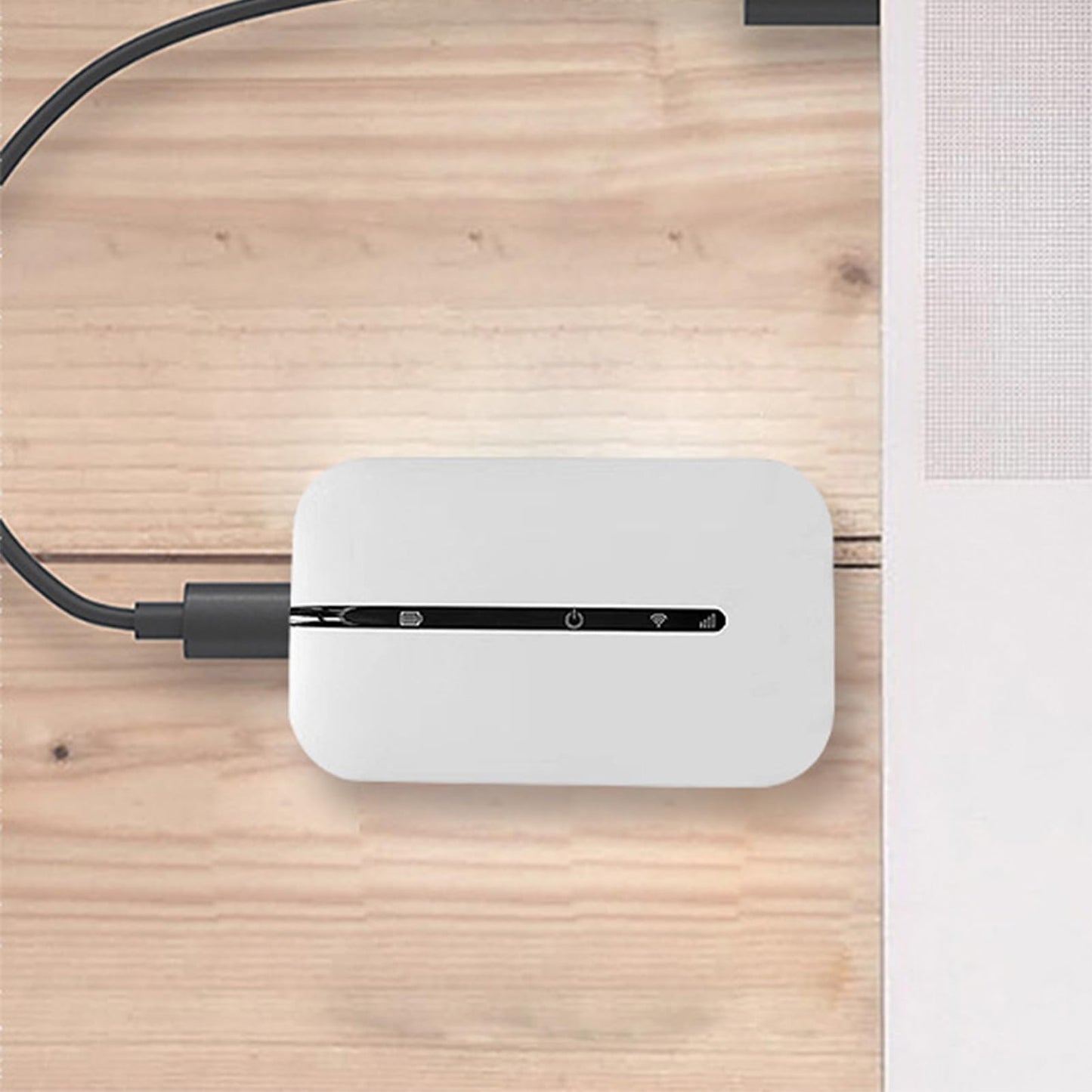 Enrutador WiFi Portátil 4G con Ranura SIM Desbloqueado de 150 Mbps para Viaje Compatible con 10 Usuarios