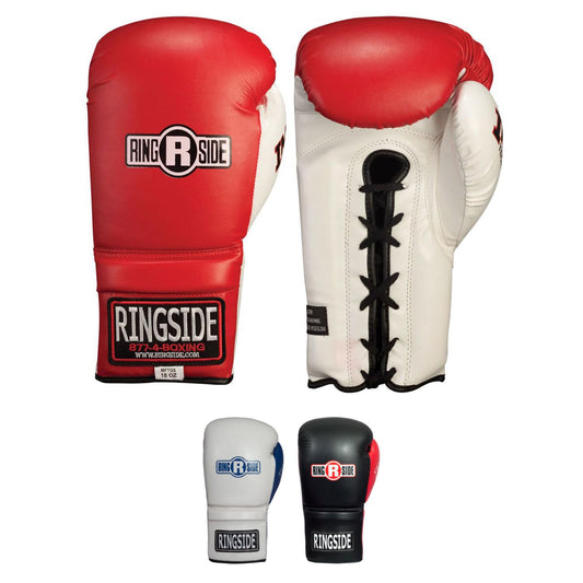 Guantes de Entrenamiento Ringside IMF Tech Rojos y Blancos 14 Onzas
