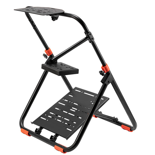 LGIB Sim Racing Wheel Stand Quick Setup & Fold Steering Wheel Stand for Logitech G25 G27 G29 G920 G923 Thrustmaster T248X T248 T300RS T150 TX Xbox PS4 PS5 Simulator Cockpit without Gaming Steering