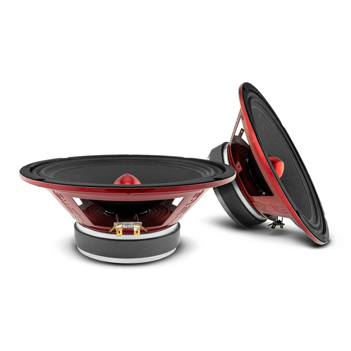 Altavoz Midrange DS18 Pro Rojo con Potencia Máxima Bullet