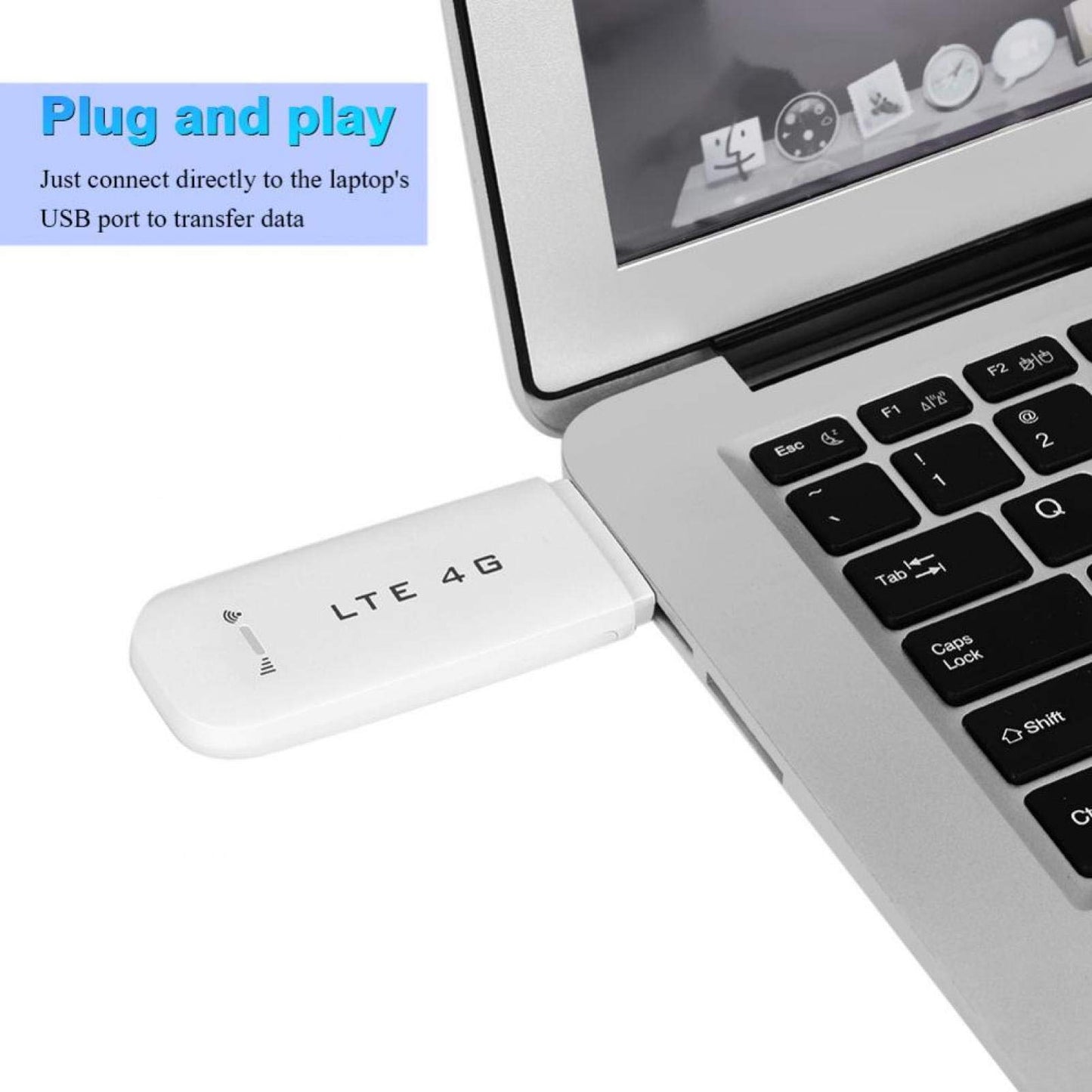 Yunir Wireless Hotspot, Portable Hotspot, Portable Modem Portable WiFi, Car Router Hotspot USB for Home for Cars(with WiFi)