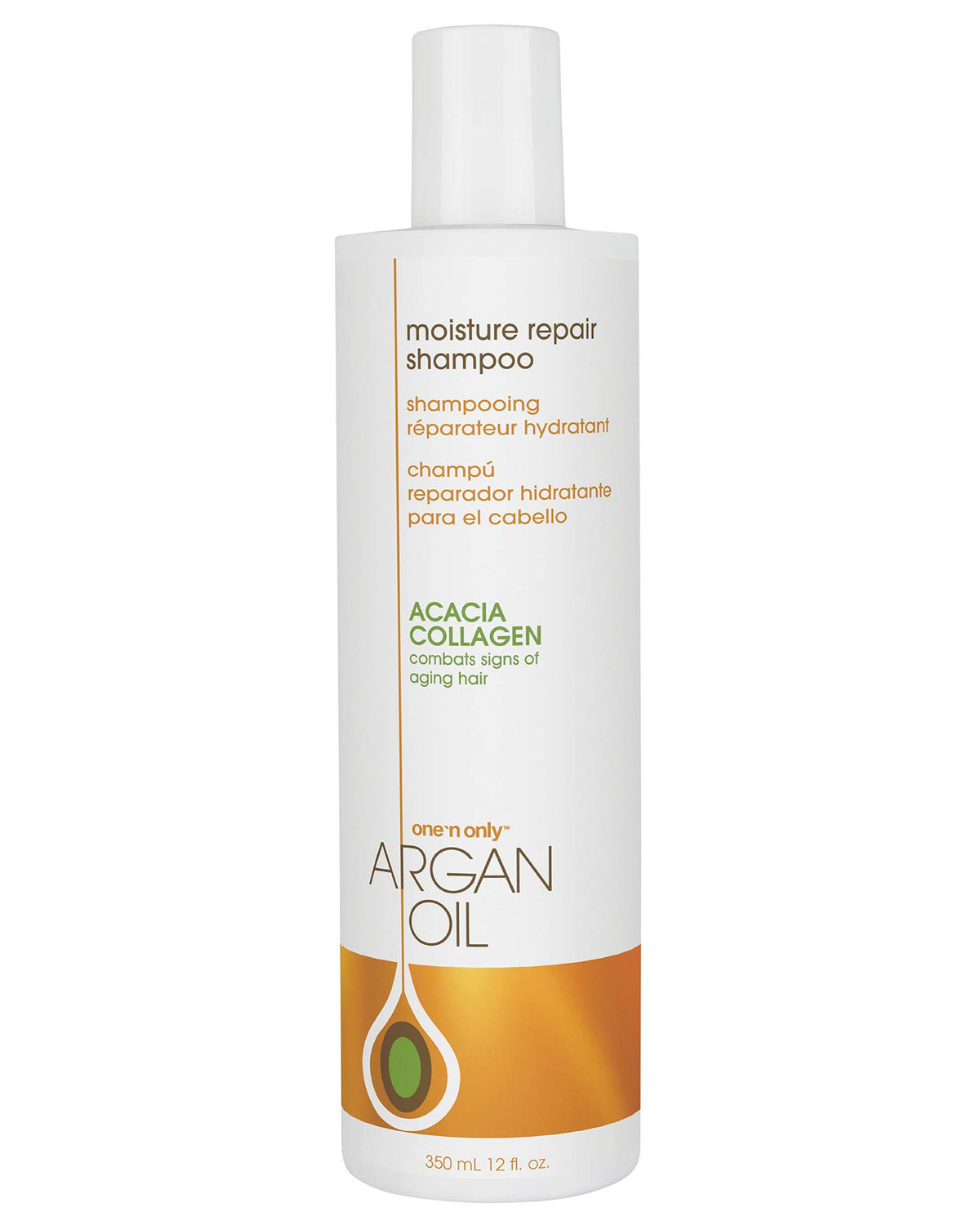 One N´Only Shampoo Reparador Hidratante con Aceite de Argán 350 Ml