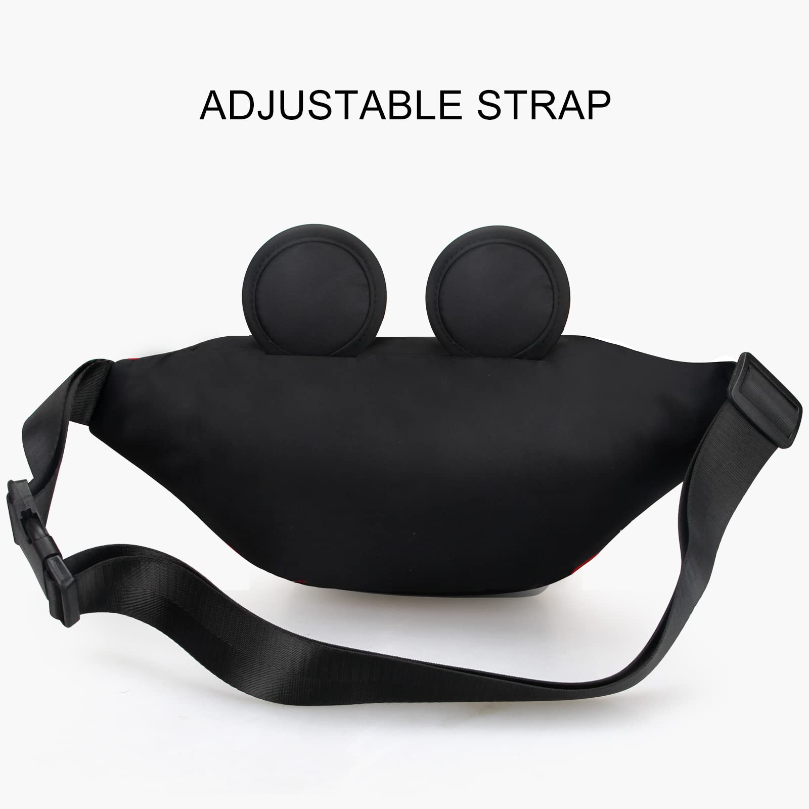 Linda riñonera para viajes, riñonera para mujer, mochila de cintura para adolescentes, niñas, mini cinturón de mouse, riñonera de dibujos animados, bolsas de cintura al aire última intervensión con