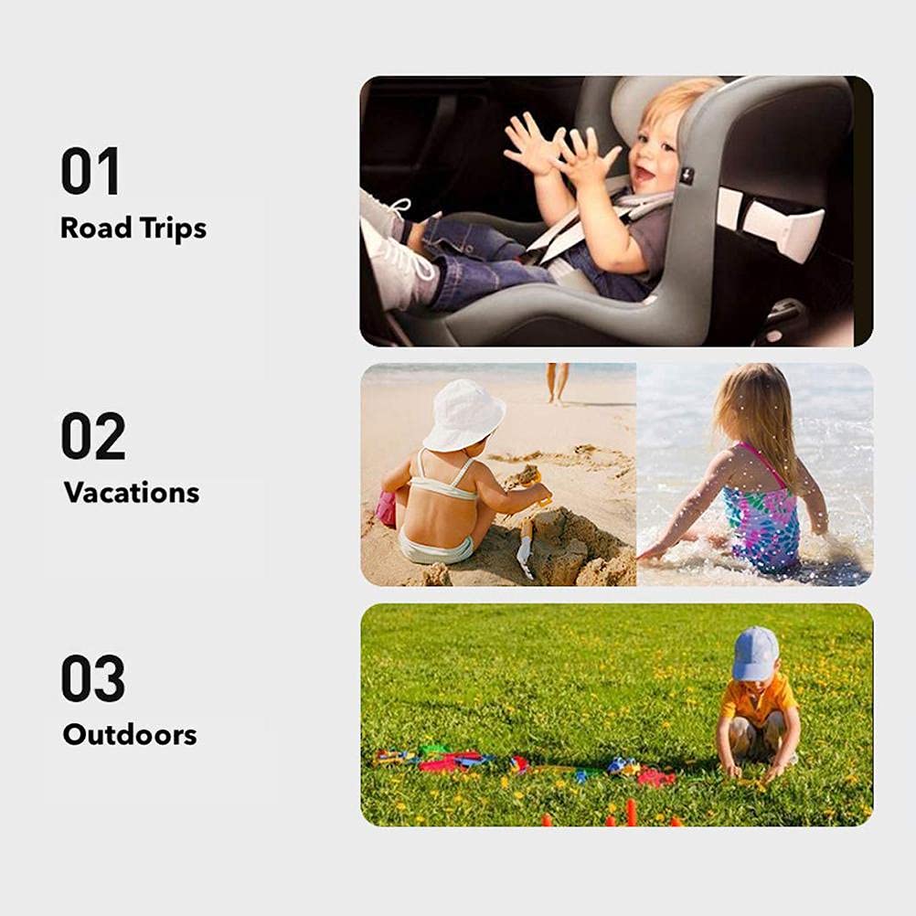 Inodoro Portátil Enfudid Blanco Plegable para Entrenamiento de Orinal para Niños