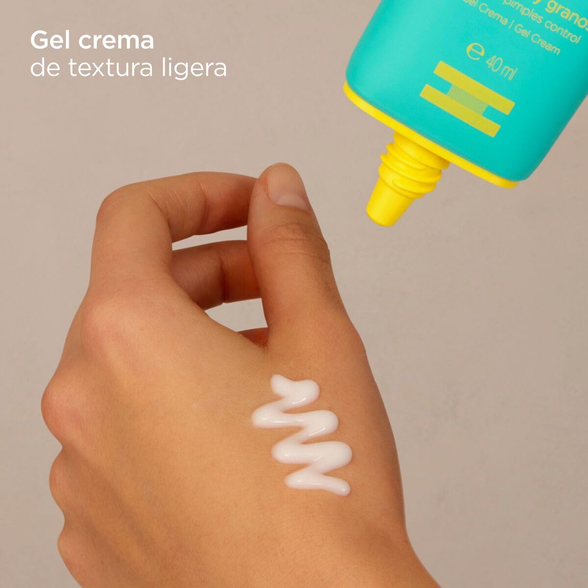 ISDIN Teen Skin Acniben Gel Crema, Tratamiento para el Acne Facial Control de Brillos y granos, 40ml