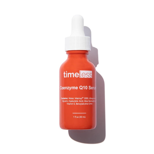 TIMELESS SKIN CARE | Sérum Coenzima Q10 | Uso Diario | Antioxidante | Q10 al 2%, Matrixyl y Ácido Hialurónico | 1oz 30ml