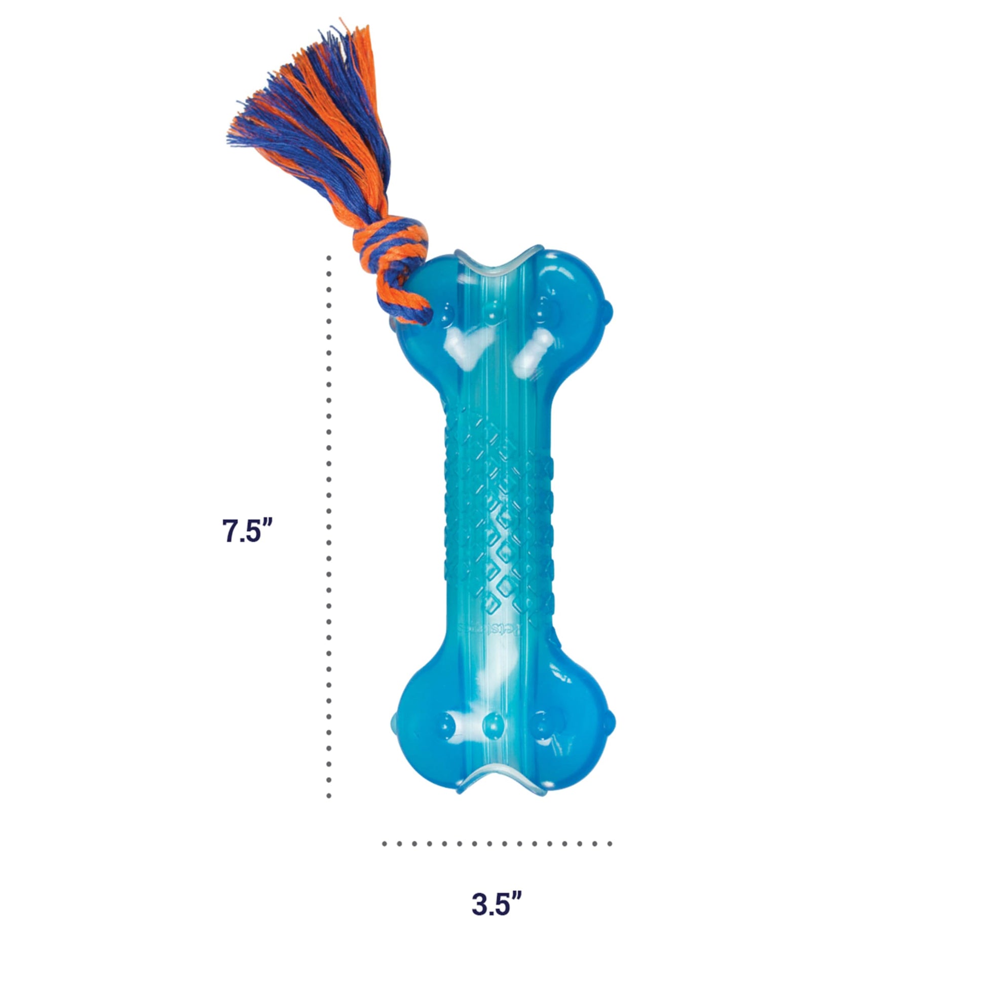 Juguete para Mascotas Petstages Orka Hueso 230 Azul
