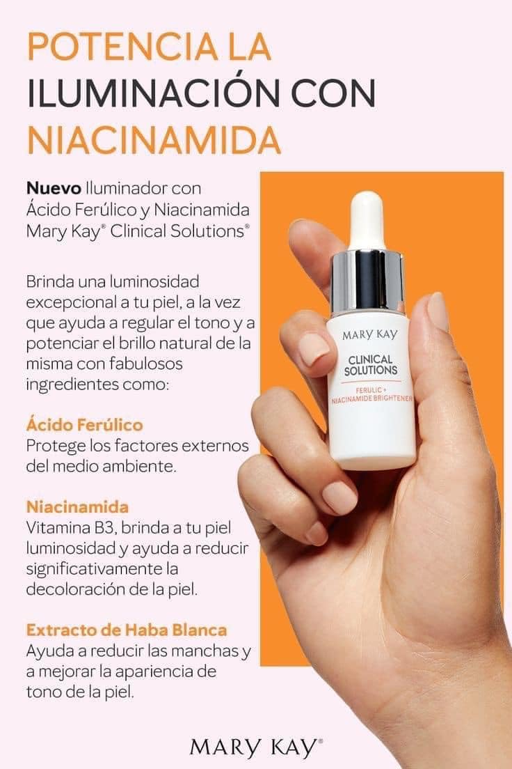 MARY KAY Concentrado Iluminador de Ácido Ferúlico + Niacinamida Clinical Solutions