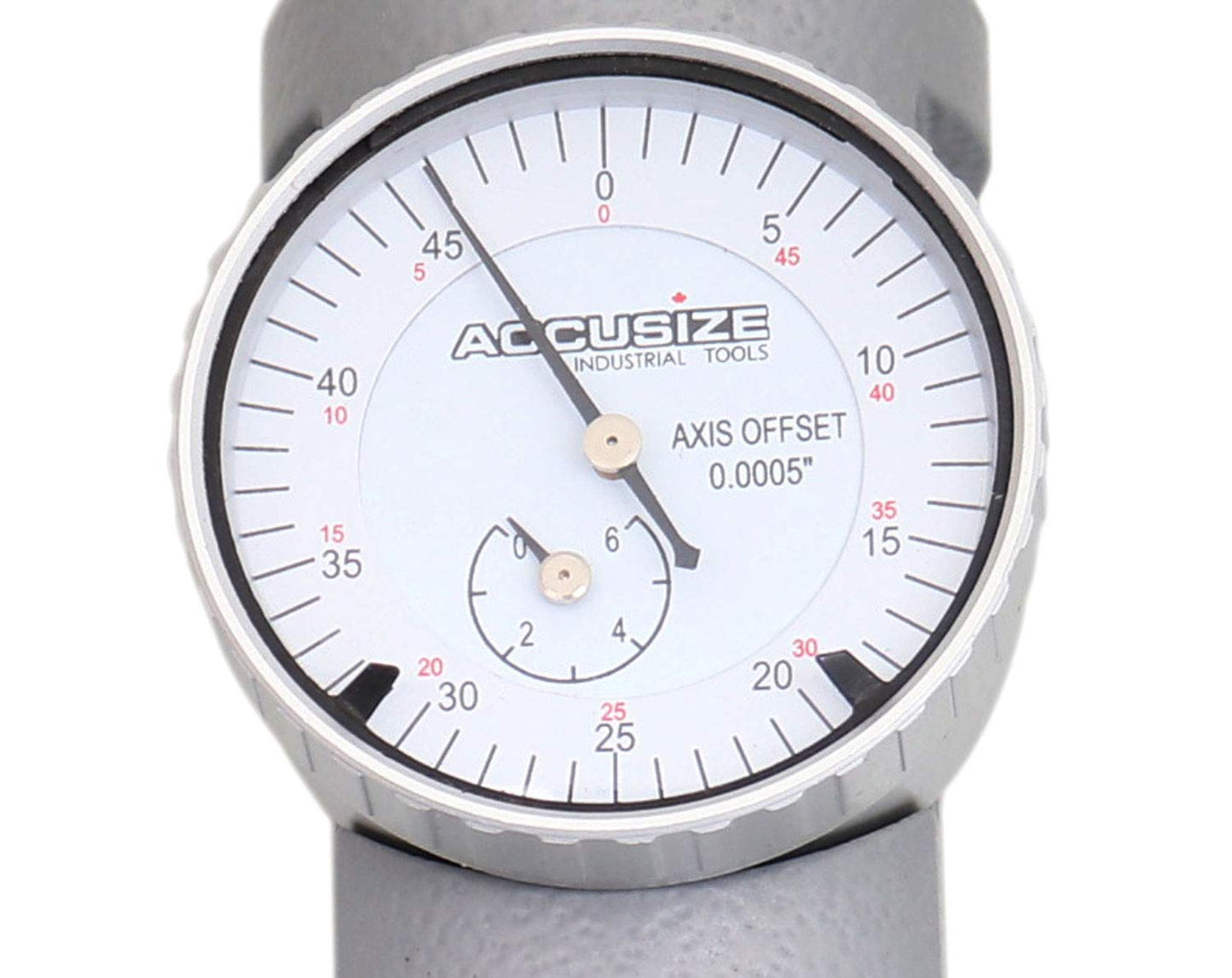 Indicador Coaxial Accusize Industrial Tools en Graduaciones 0-0.15 Pulgadas por 0.0005 Pulgadas para Centrado Coaxial