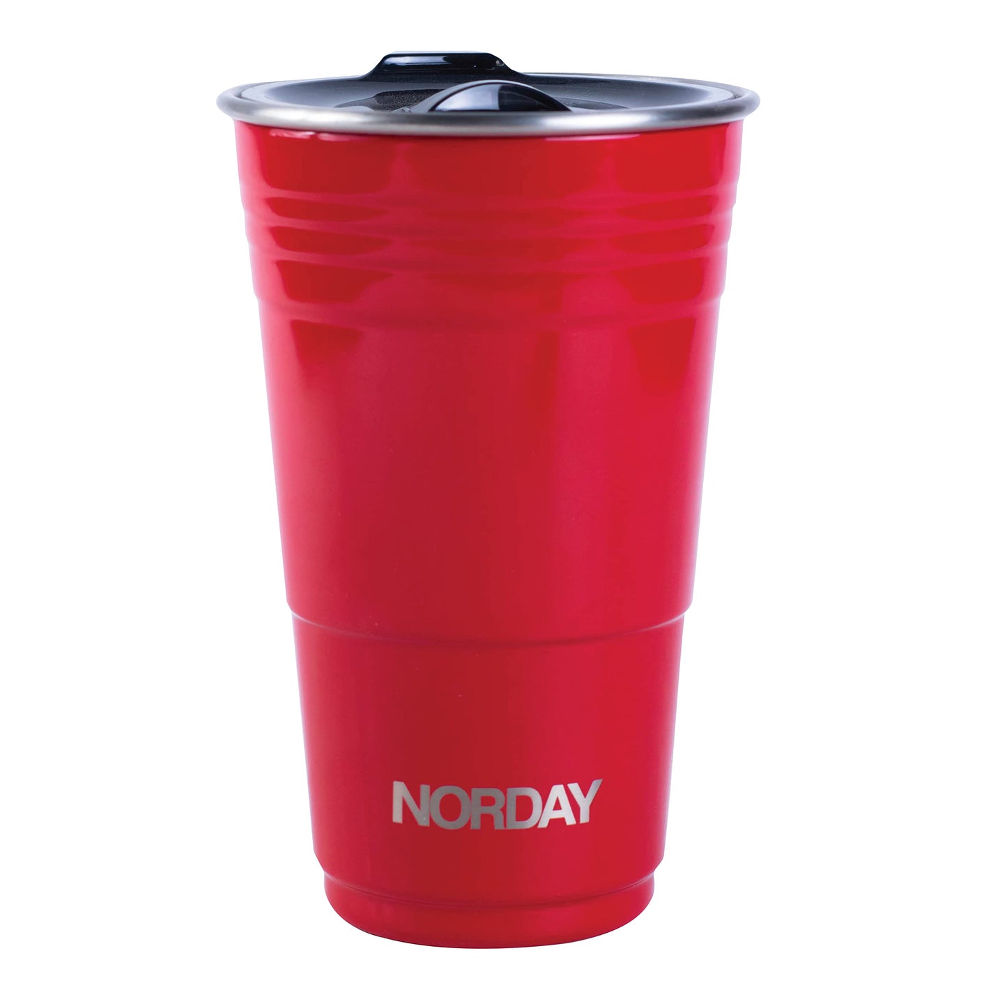 Termo Norday Rojo Doble Pared Súper Resistente 480 ml para Fiesta