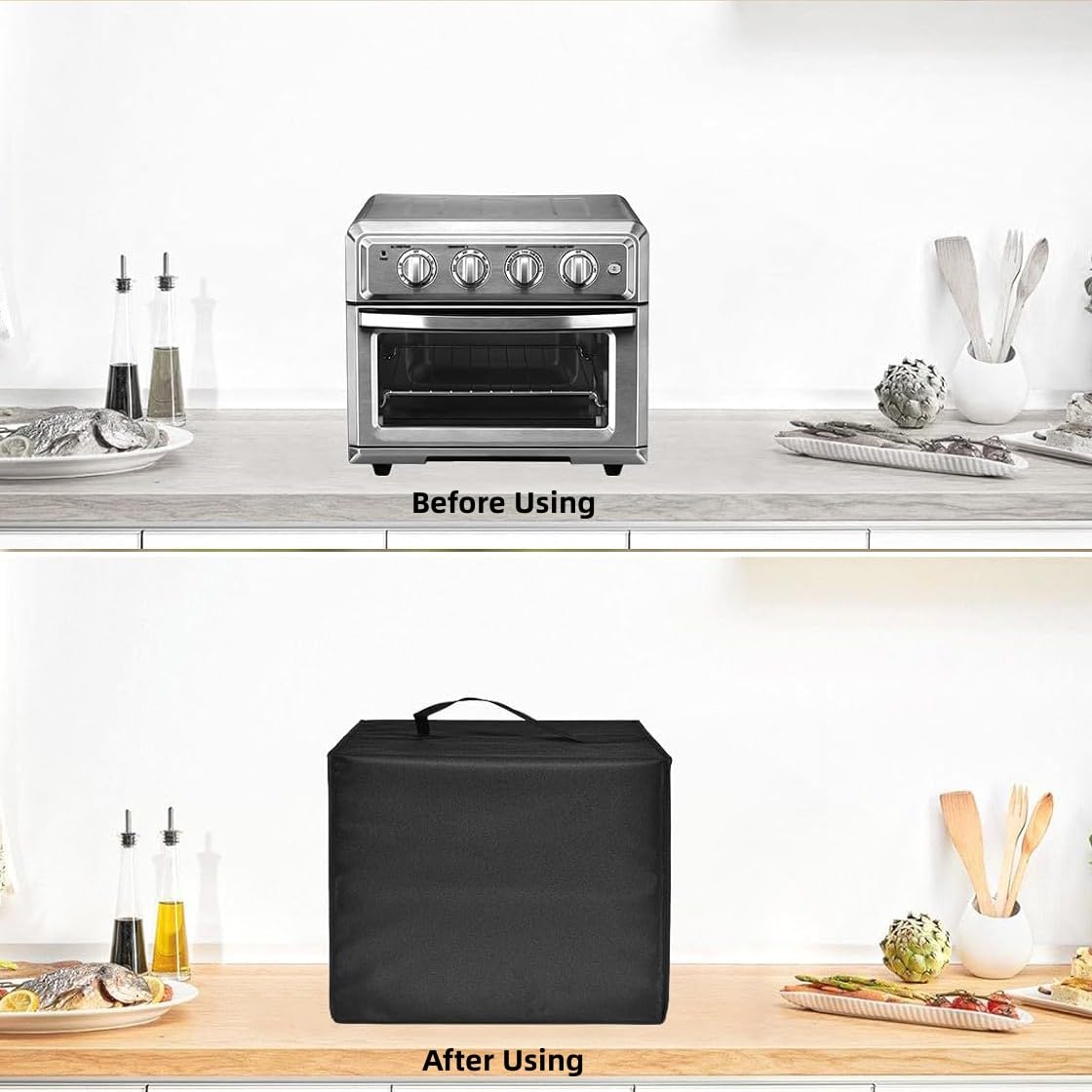 Protector de Nailon Wanty Resistente al Agua para Cuisinart TOA-60 Tostador de Convección Horno Freidora/Olla Instantánea Duo Crisp 11 en 1