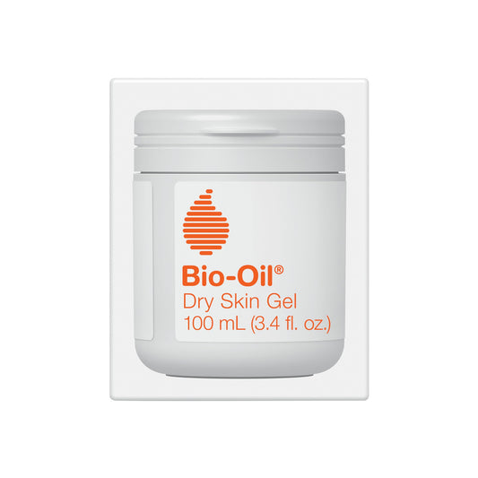 Bio-Oil Dry Skin Gel, Face and Body Moisturizer, Fast Absorbing Hydration, with Soothing Emollients and Vitamin B3, Non-Comedogenic, 3.4 oz