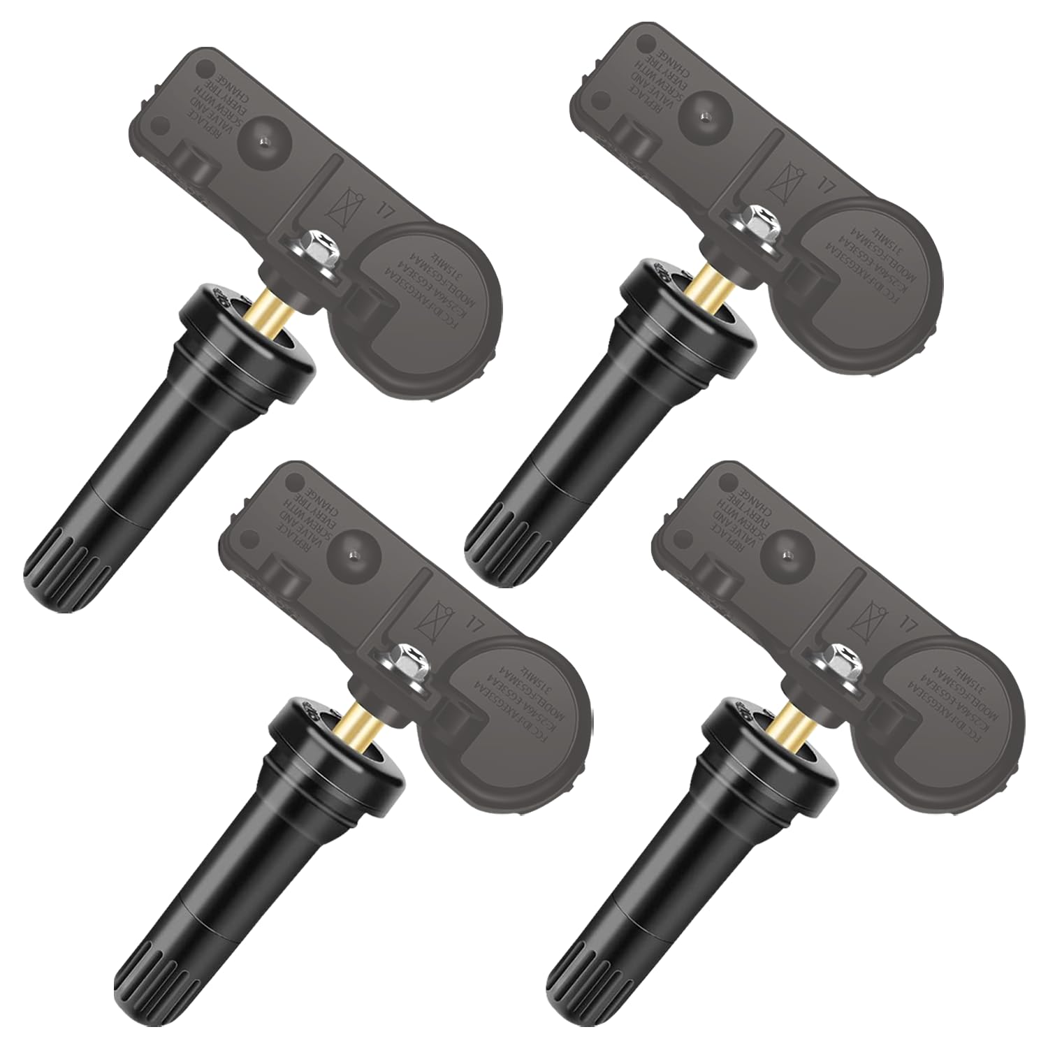 Sensor TPMS MYAIOL 315MHZ Compatible con Chevy GMC Buick Cadillac Pontiac 4 Piezas