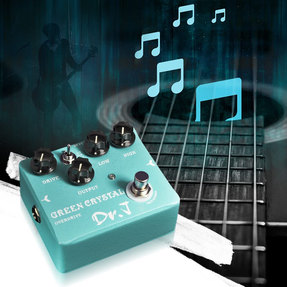 Pedal de Sobremarcha JOYO Edición Dr.J Series Transparente para Guitarra Eléctrica