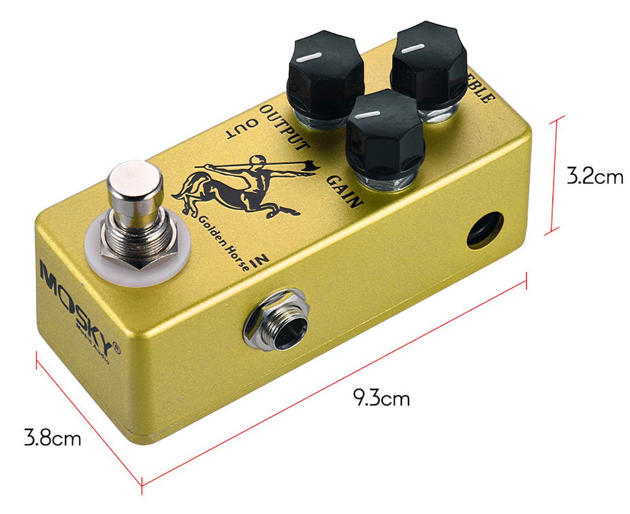 Pedal de Guitarra YMUZE Moskyaudio Overdrive