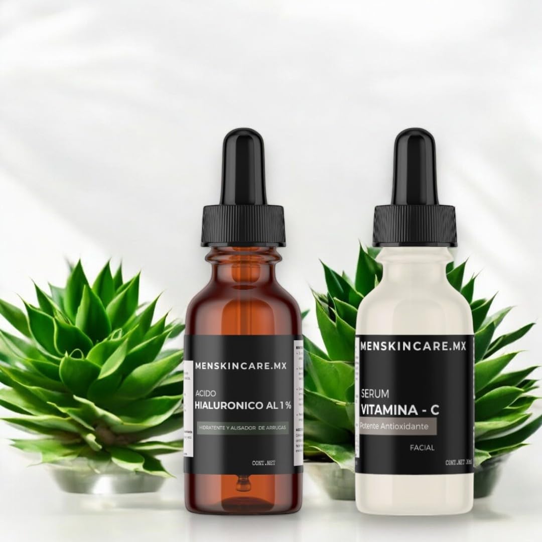 Pack de Sérum de Vitamina C y Ácido Hialurónico