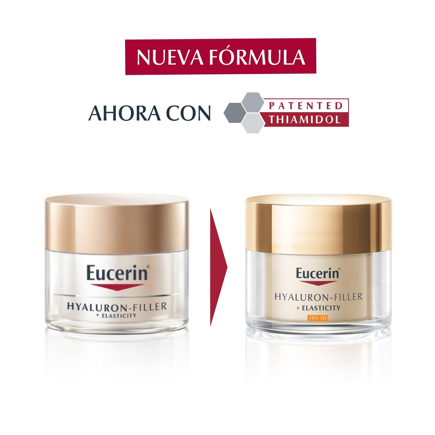 Eucerin Hyaluron Filler + Elasticity dia FPS30 50ml