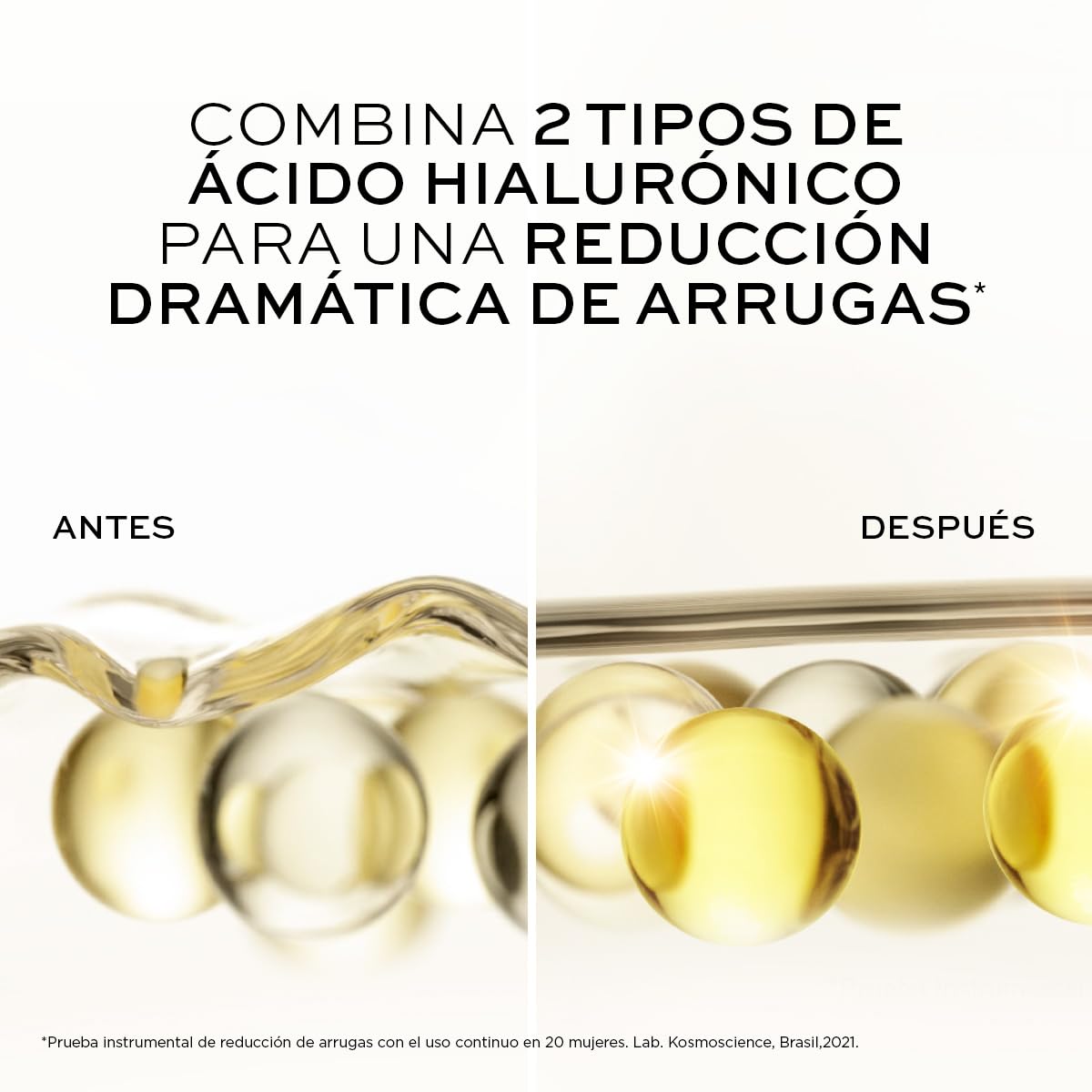 L'BEL - Set de Sérums Faciales Concentré Ácido Hialurónico y Retinol