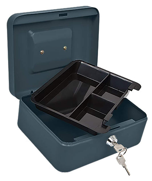 Hermex CADI-20, Caja de dinero, agarradera superior, 20 cm