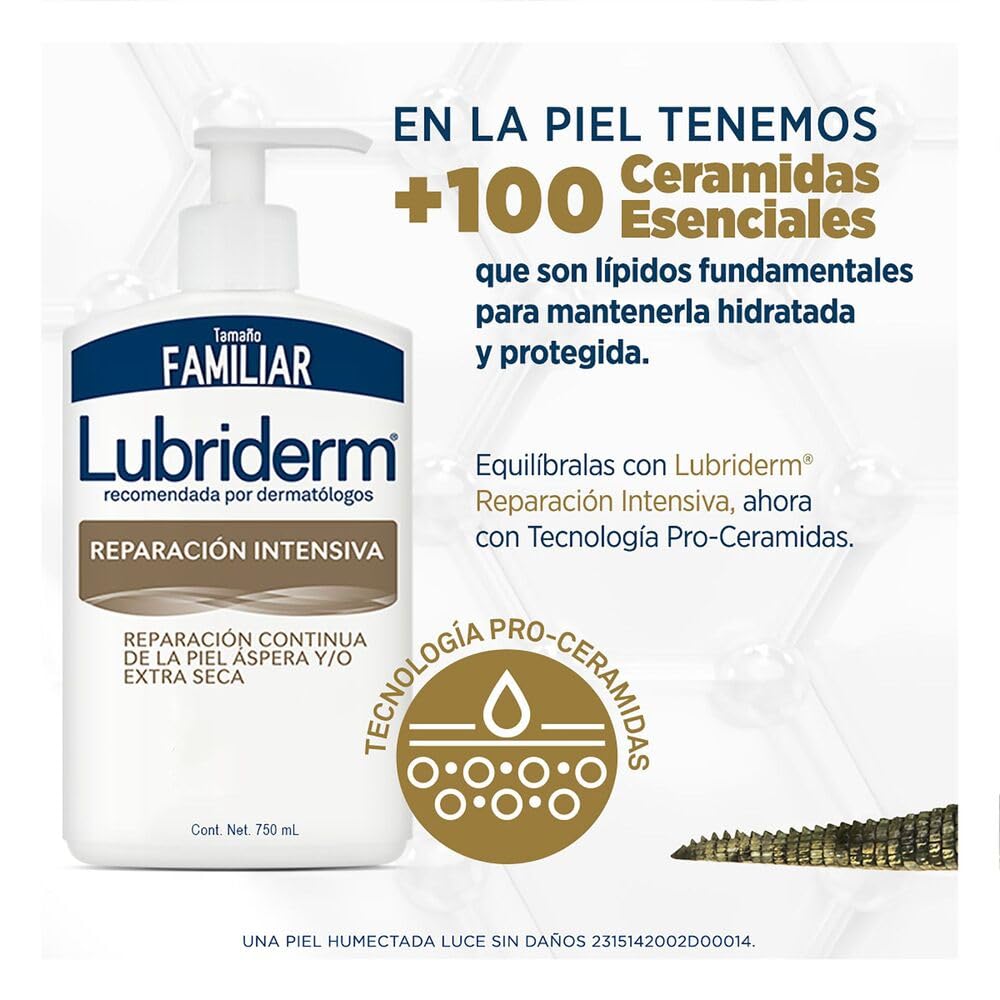 LUBRIDERM Crema Corporal Reparacion Intensiva 750 ml