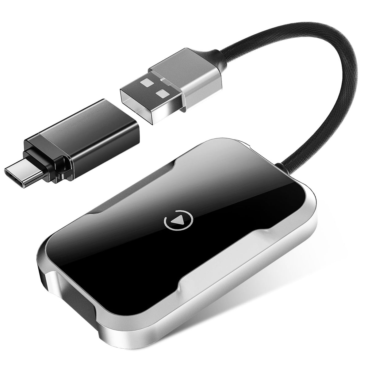 Adaptador Inalámbrico Musclez Blanco con Transmisión Dual WiFi y Bluetooth