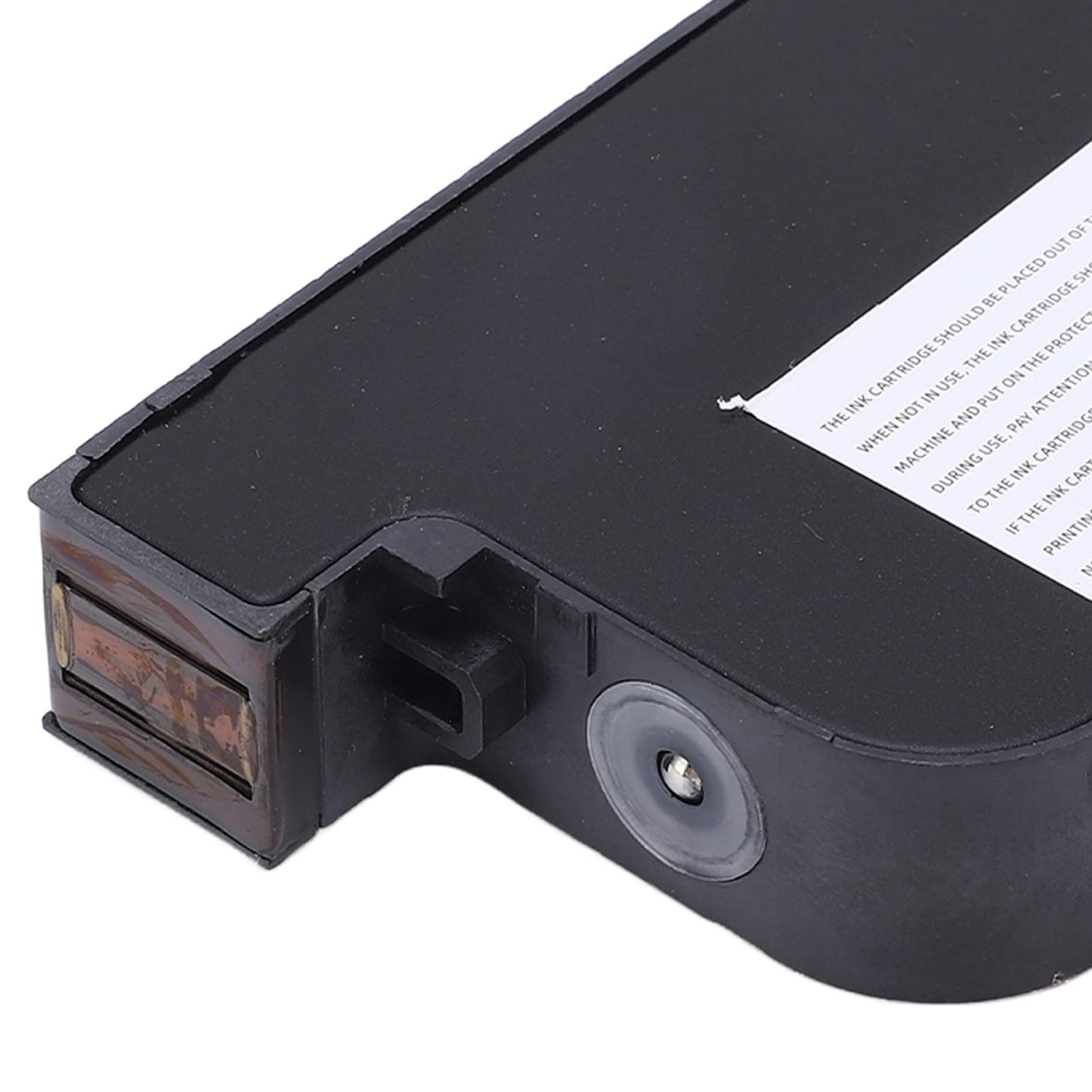 Cartucho de Tinta para Impresora de Inyección de Tinta, Cartucho de Tinta para Impresora Portátil HT01 de 42 Ml, Reemplazo de Cartucho de Impresora de Inyección de Tinta de (BLACK)
