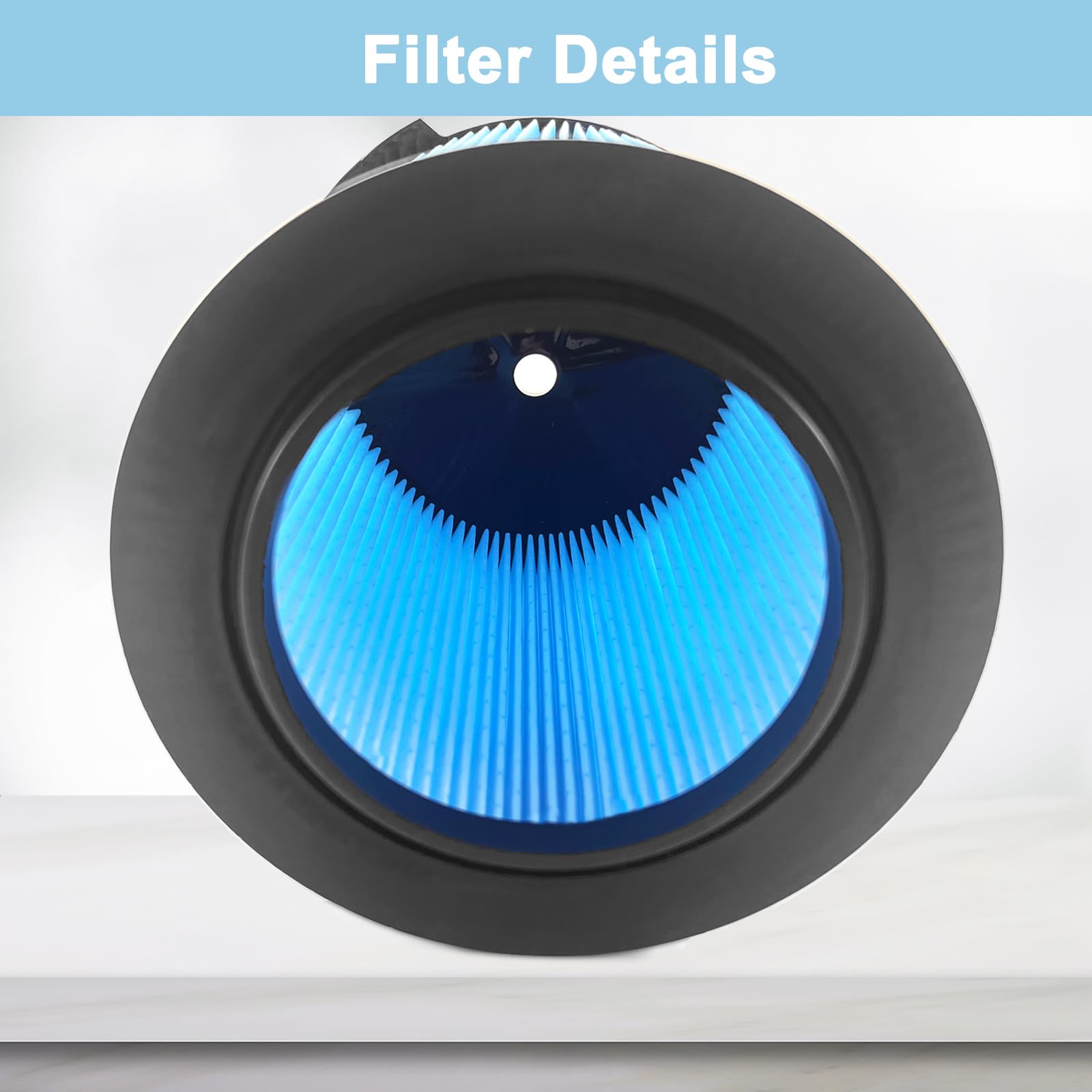 Filtros de Repuesto Ridgid para WD5500 WD0671 WD6425 Paquete de 2