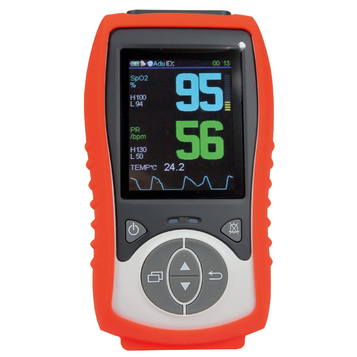 Oxímetro de Pulso Xignal U-Kiss Palm Xignal 3 Parámetros con Sensor Adulto para Uso Humano