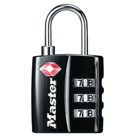 Candado para Equipaje Master Lock 30 mm Negro