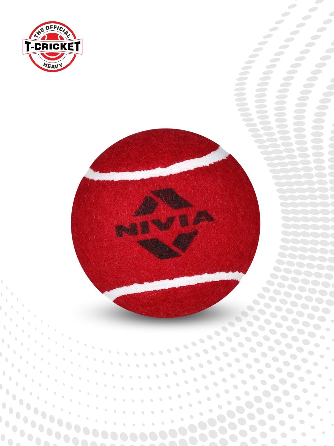 Pelota de Cricket Nivia Roja Pesados Pack de 6
