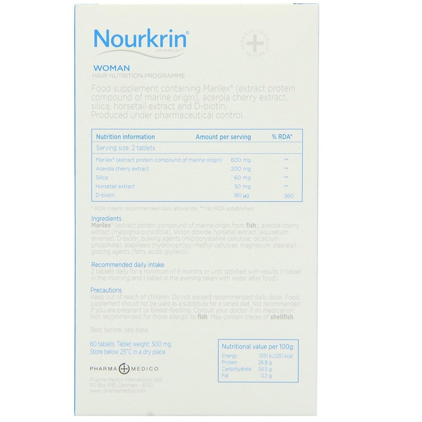 (2 Pack) - Nourkrin - Nourkrin Woman | 60's | 2 PACK BUNDLE by Nourkrin