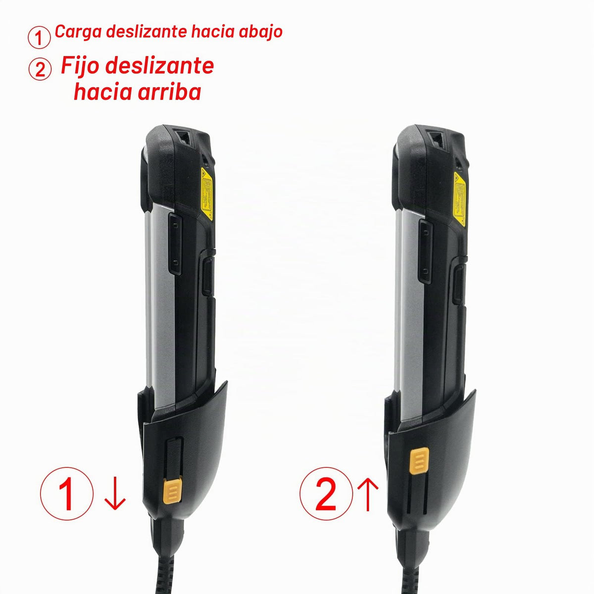 Cable Cargador para Escáner Zebra Symbol Negro 5V4A con Fuente de Alimentación para Android
