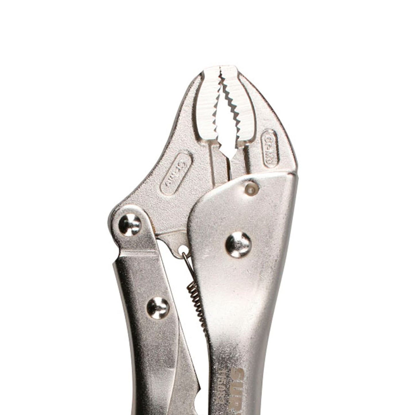 Pinza de Presión Surtek 10 Pulgadas quijada Curva