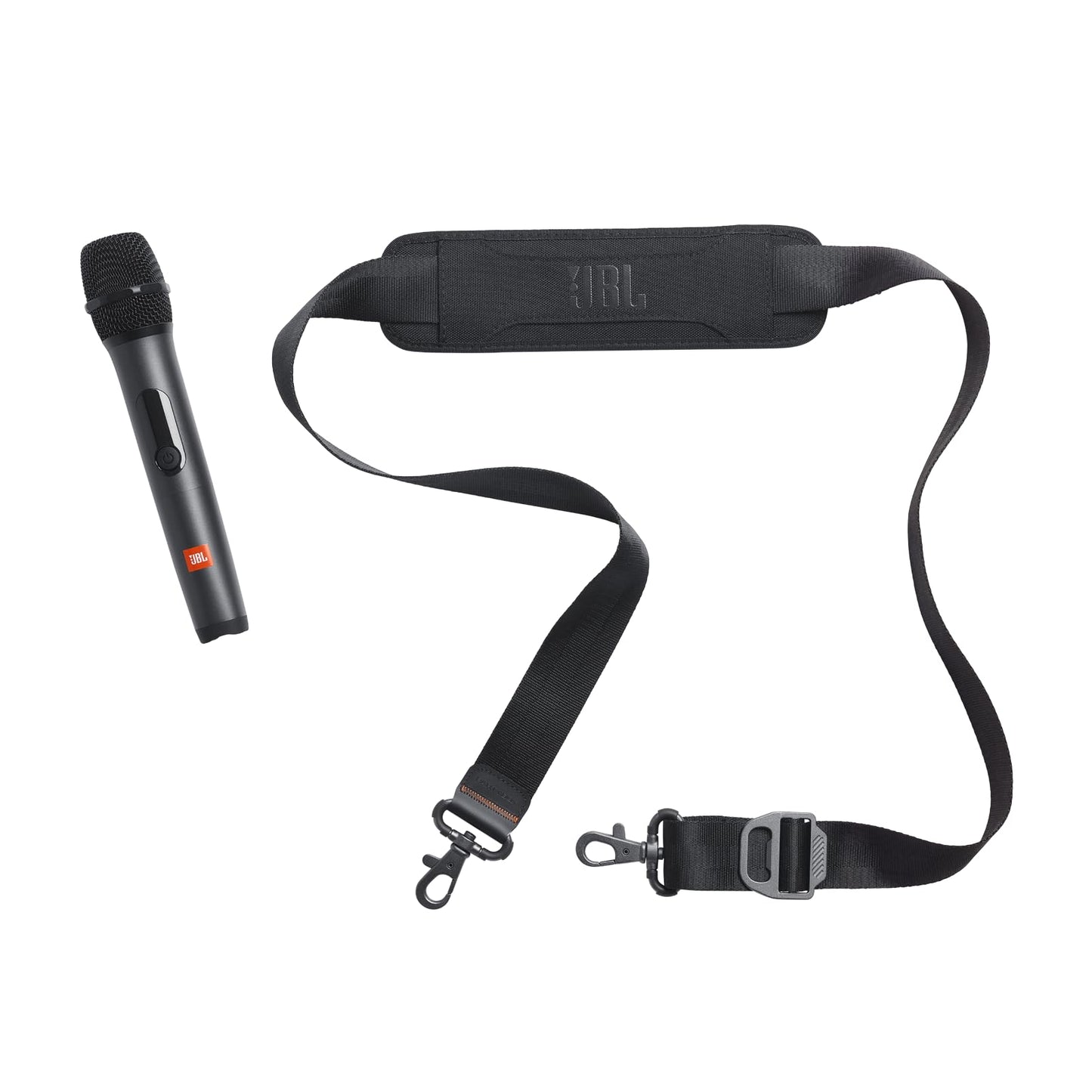 JBL PartyBox On-The-Go Essential Bocina Portátil Efecto Luz Bluetooth, 100W de Potencia, Reproducción 6 Horas, Resistente a Salpicaduras IPX4 - Negro