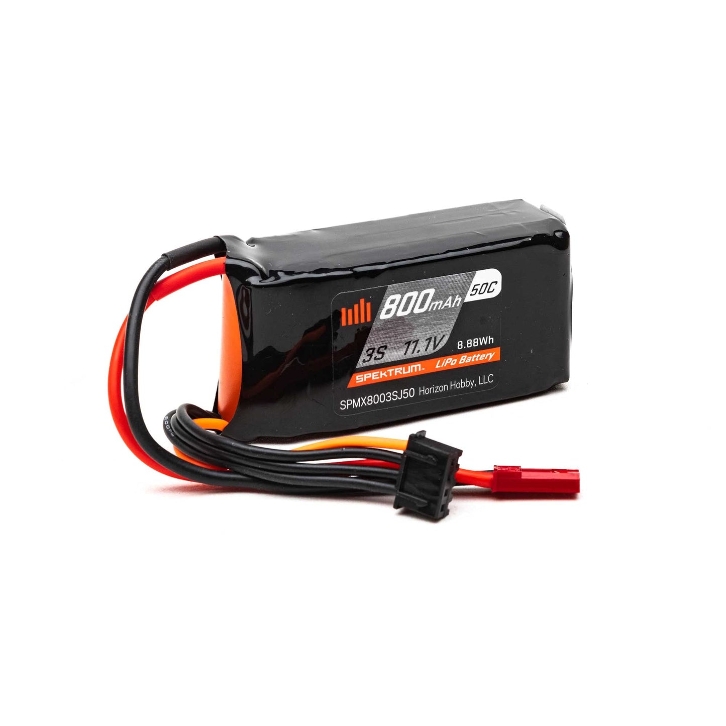 Batería LiPo Spektrum 11.1V 800mAh 3S 50C JST