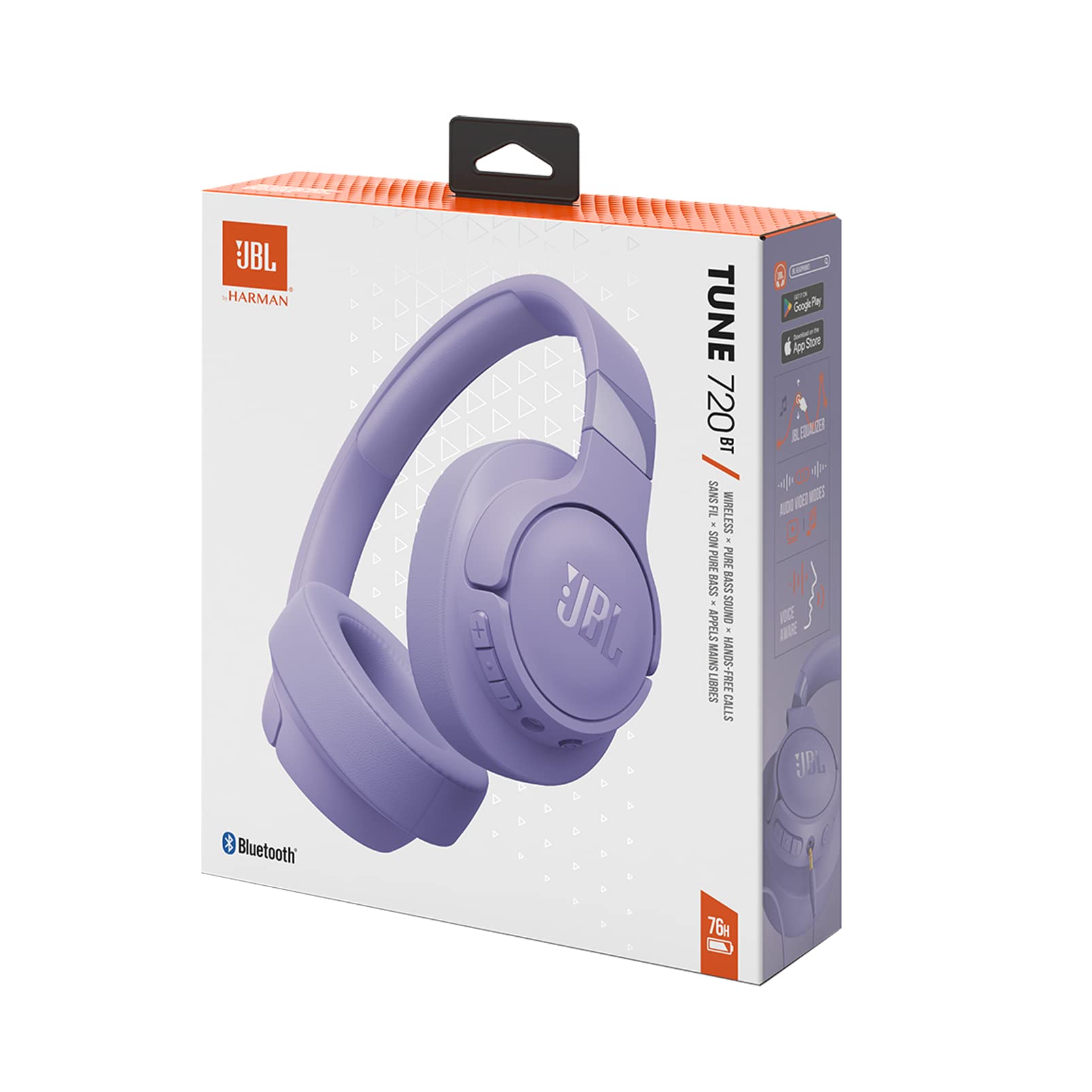 JBL Tune 720 BT Auriculares Inalámbrico Diadema Llamadas/Música Bluetooth Púrpura