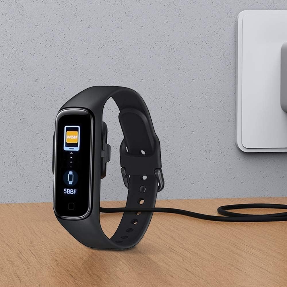 USTIYA Cargador para Samsung Galaxy Fit 2 R220 Smart Watch USB Base de Carga Adaptador Reloj Inteligente Charging Cable